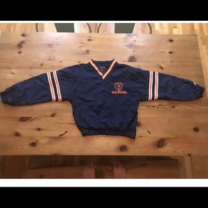 VINTAGE CHICAGO BEARS  NFL  PULLOVER JACKET